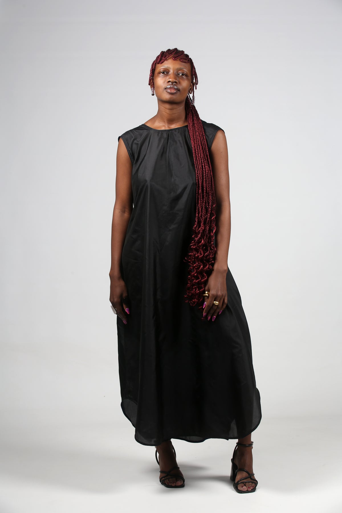 NISHAIRA Silk Slip Dress