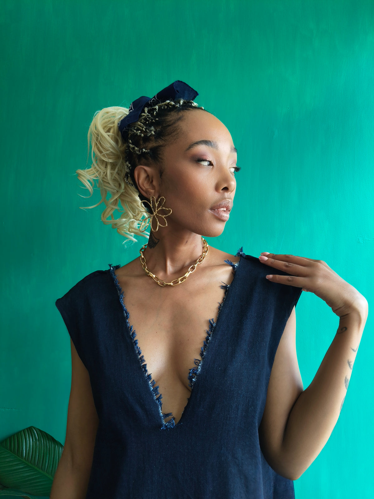 KIRTI Denim Dress